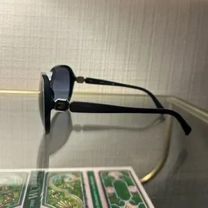 CHANEL | Accessories | Chanel Blue Acetate Frame Gradient  display picture 2